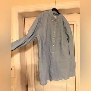 Gap Light Blue Button-Up Shirt